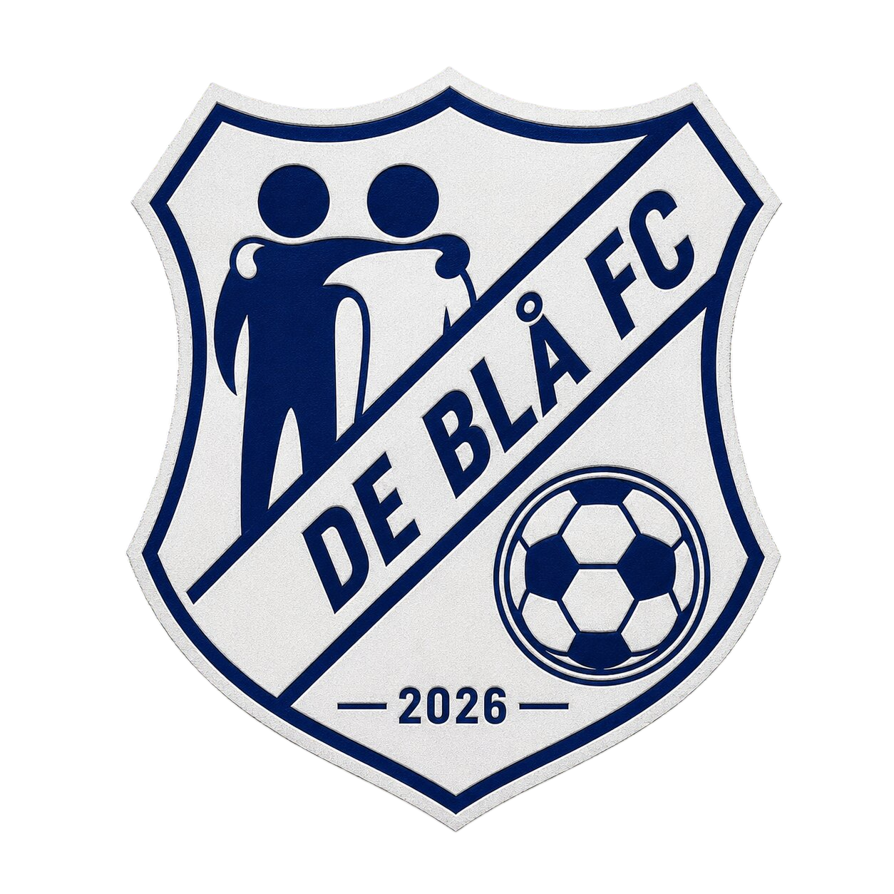 De Blå FC logo